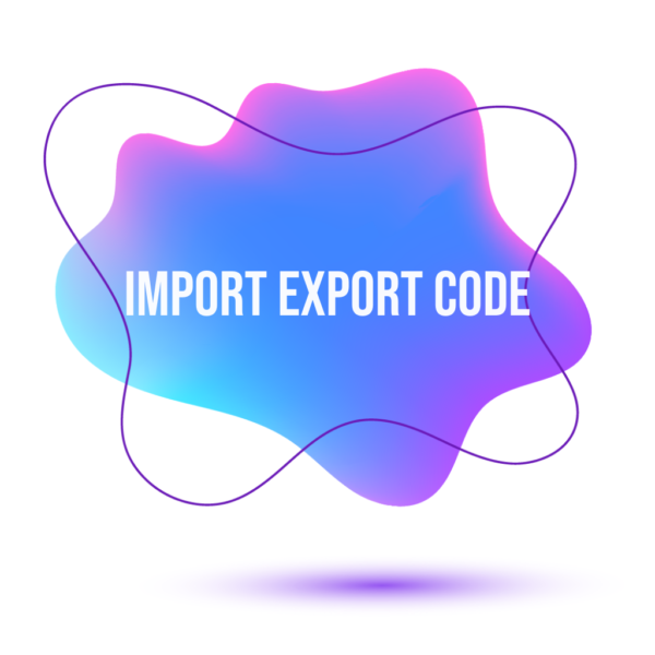 Import Export Code